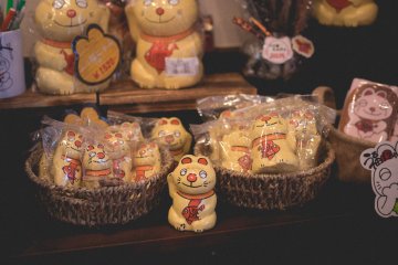 <p>More cat themed goods in the shop</p>