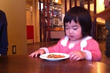 Cooking with Taro Saeko, his wife Yoshiko and their young daughter Haruko is like experiencing a slice of Japanese family life twenty minutes from central Kyoto.