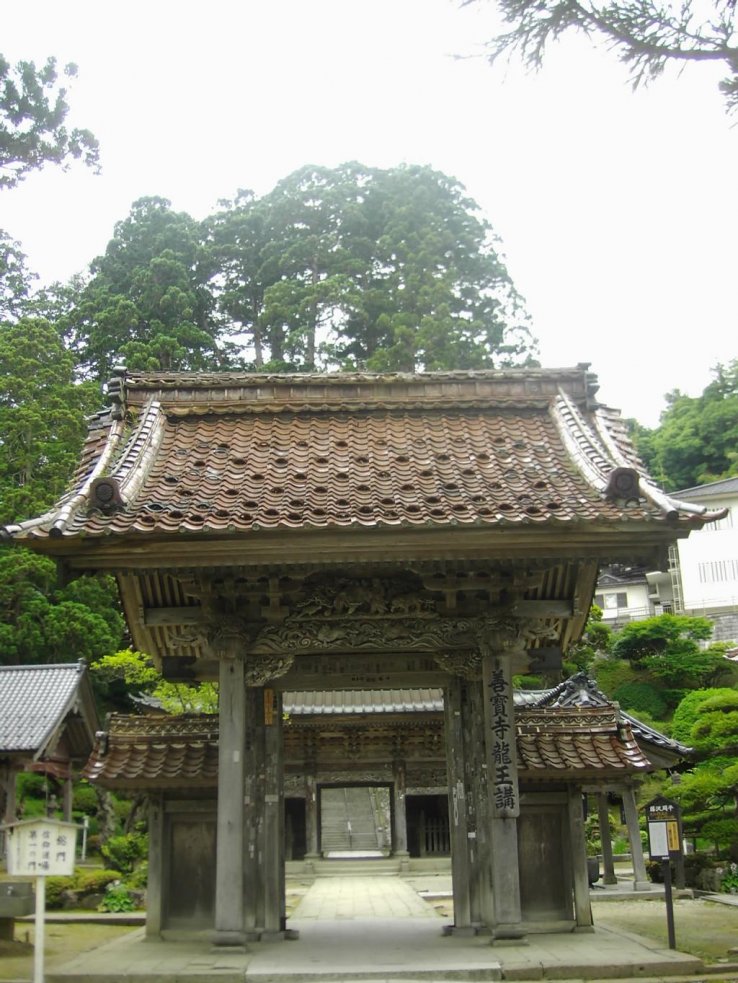 The temple gate