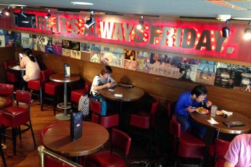 <p>Here, it's always Friday! Thanks God It's Friday!</p>