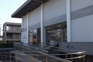 <p>The entrance from outside</p>