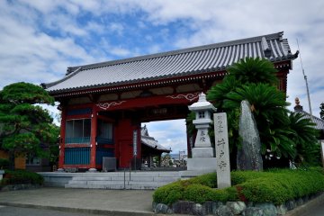 <p>The entrance gate (17th temple)</p>