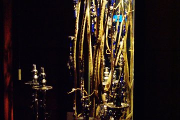 <p>Une fontaine de chicha</p>