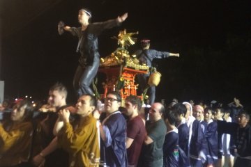 Water Throwing Festival in Tohoku