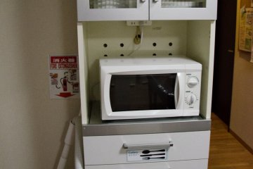 <p>Peralatan dapur yang memadai</p>