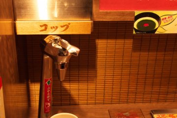 <p>Private counter seating.</p>