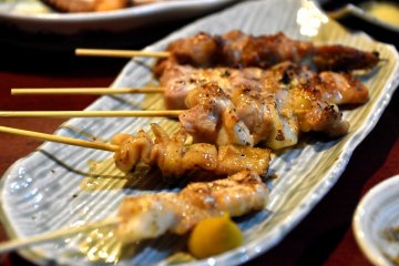 <p>Yakitori was tasty, too!</p>
