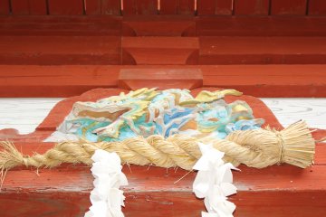 <p>The dragon carving</p>