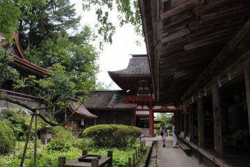 <p>Looking back toward the Sakuramon Gate</p>