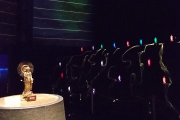 <p>The first chamber inside the statue</p>