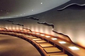 <p>Inside a Buddha statue is a fitting place to rest and relax</p>