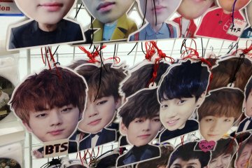 L'un des magasins de K-Pop