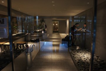 L'accueil et la réception, où vous pouvez effectuer votre check-in et check-out