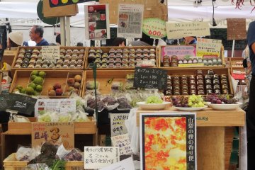 Some stands offer treats such as jams, honey and baked goods