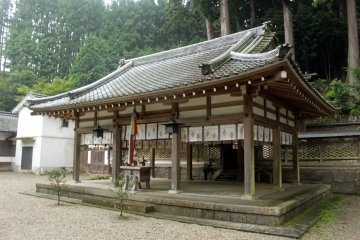 <p>The main prayer hall</p>