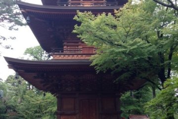Gotokuji Amidst the Rain