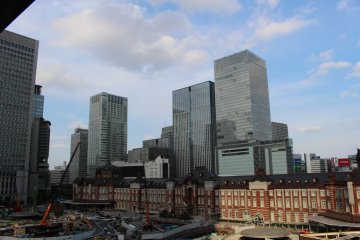Marunouchi is home to Tokyo Station