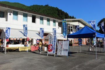<p>The sign in a bike check at Kami-Kitayama elementary and junior high school</p>