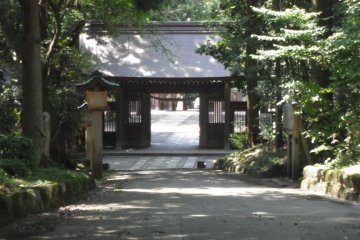 Another view across the courtyard