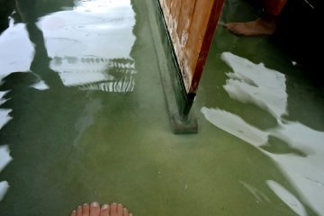 <p>There are a number of free foot baths around Kusatsu Onsen Town</p>