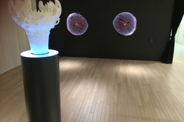 <p>Art is one of the central themes for the area</p>