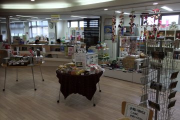 <p>The main info center and shop</p>