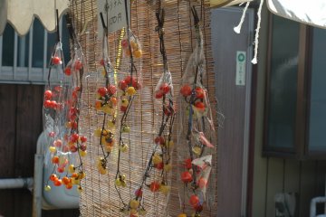<p>There are lots of things to see and buy from the vendors, including these branches that are essential for autumn floral displays.</p>
