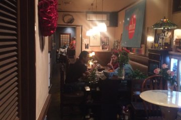 <p>The entrance way of the bar.</p>