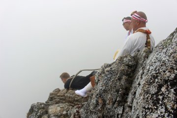 <p>Me being subject to the second Test of Courage</p>