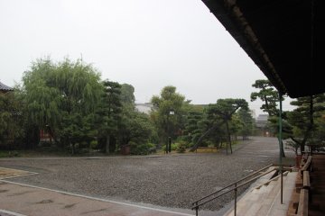 Japanese garden - view from the porch