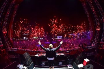 David Guetta's performance
