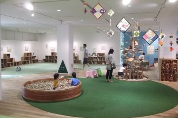 <p>The kids' playroom</p>