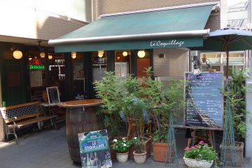 Cafes like these are hidden in the smaller lanes.