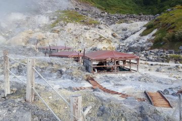 Take in the healing qualities for the hot springs, whose minerals are heard to be helpful in reducing high blood pressure and heart disease.