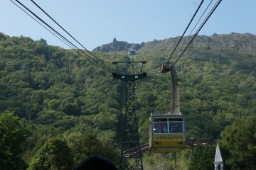Pemandangan dari Usuzan Ropeway