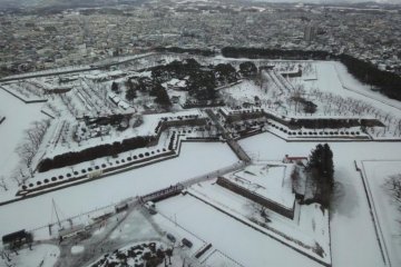 Goryokaku Fort of Hakodate