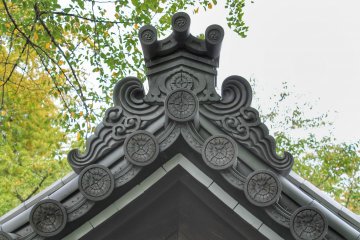 <p>Detil salah satu desain atap yang menarik</p>