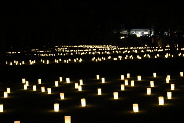 <p>Ukigumo Enchi, area utama festival</p>