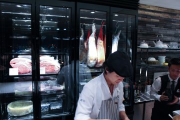 <p>Steakhouse Xex kitchen area</p>