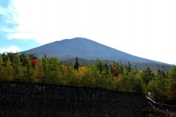 The view from the car park