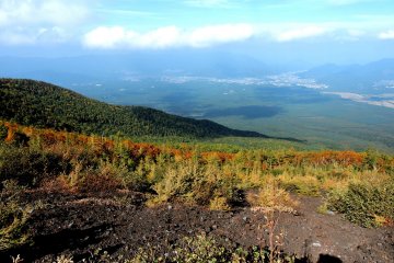 Fall Views From Fuji's 5th Station