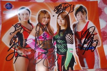 <p>Don't forget to pick up some wrestling goodies sold at the events</p>