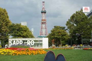 <p>Odori Park, TV Tower, and Sapporo!</p>