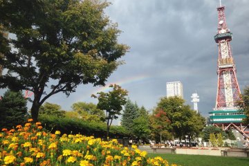 <p>Colorful Odori Park</p>