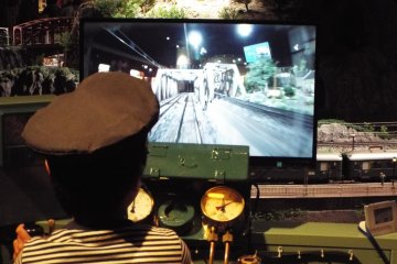 <p>Exhibit Room 11: &nbsp;Practice being the conductor</p>