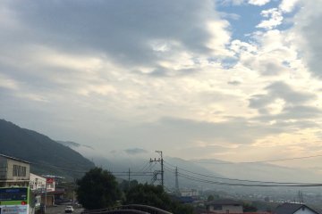 <p>Area pegunungan</p>