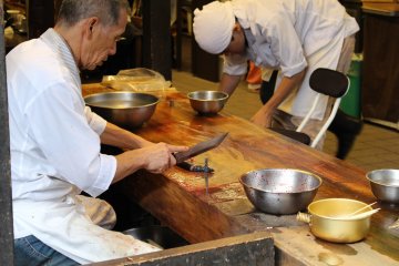 <p>Eel preparation</p>
