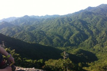 View from Taiko Iwa