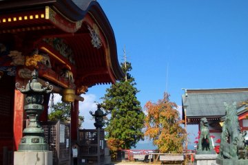 <p>A la toute fin du village est situ&eacute; le sanctuaire Mitake qui a &eacute;t&eacute; construit par un moine appel&eacute; Gyoki dans les ann&eacute;es 736</p>