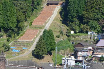 <p>The Oh-shin climbing kiln site, the world's largest at 170 m in length</p>
